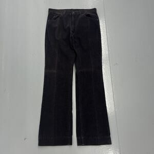 Vintage 70s Levi's 517 Flared Navy Corduroys 32x32